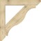 Ekena Millwork Funston Slat Rough Sawn Bracket, Douglas Fir, 6"W x 48"D x 48"H BKT06X48X48FST06RDF - alternate 4